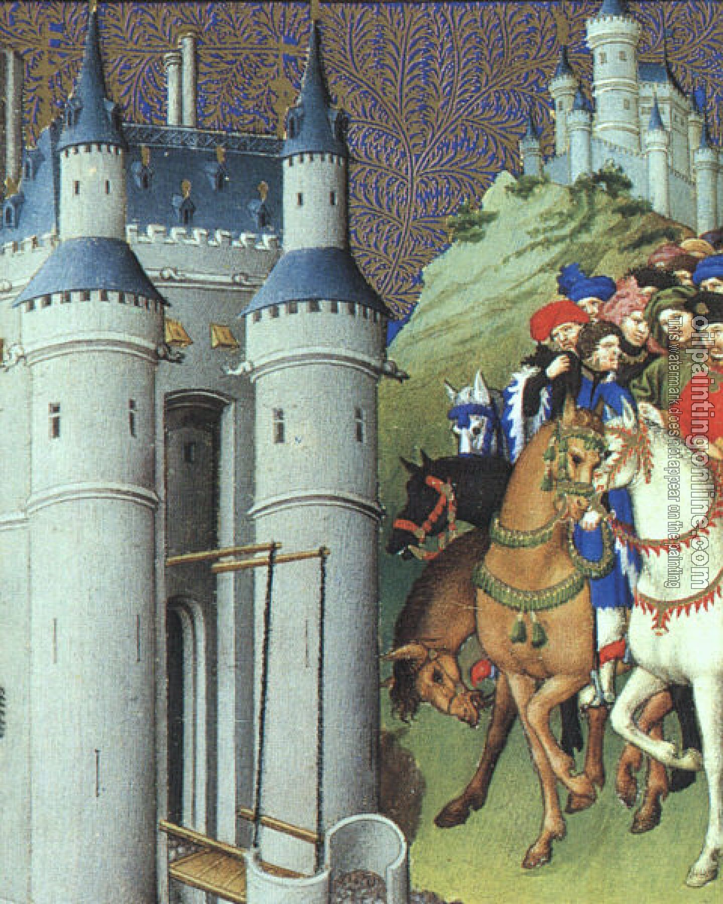 Limbourg Brothers - Oil Painting